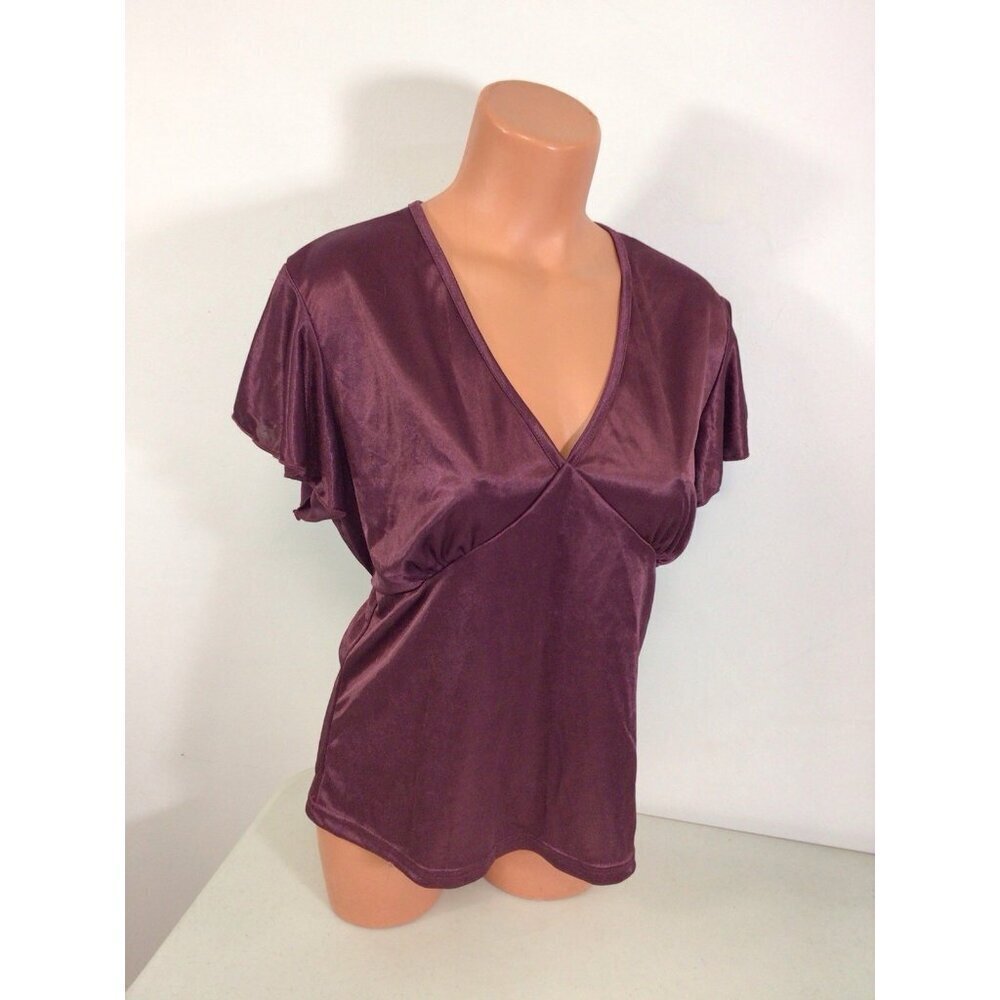 Fashion Bug Y2K Blouse Babydoll Top Womens Large New